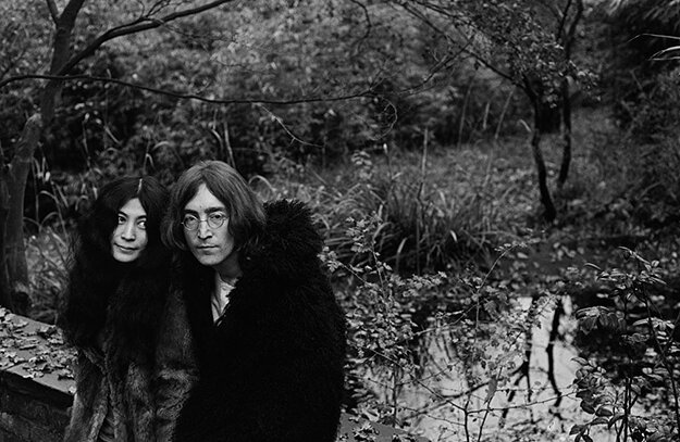 Выставка совместных фотографий Джона Ленона и Йоко Оно