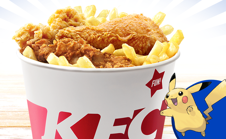 Покемоны в KFC: Gotta catch ’em all